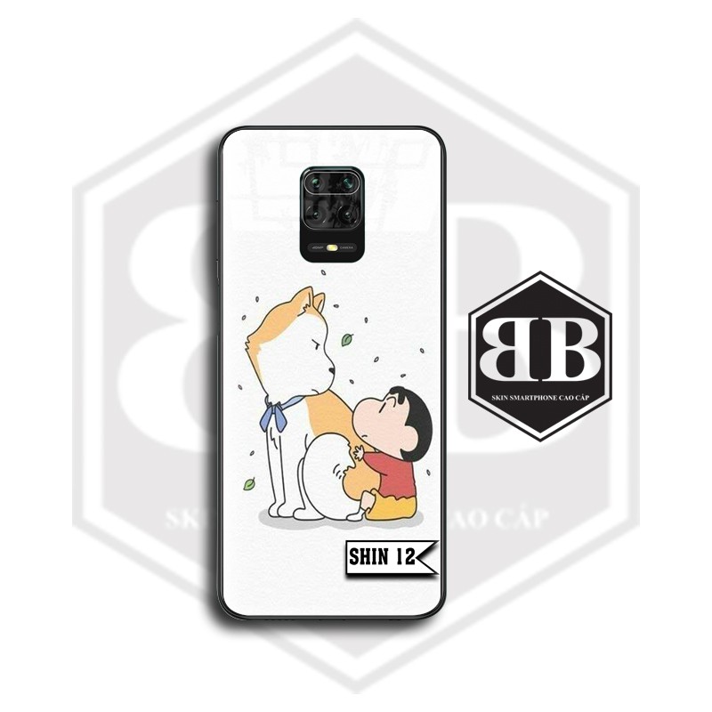 Ốp lưng kính cường lực hình shin cho Xiaomi Redmi Note 10 CC9 Pro / Redmi K20 Mi 9T / Mi CC9 Mi A3 Lite / Note 9 Pro Max | BigBuy360 - bigbuy360.vn