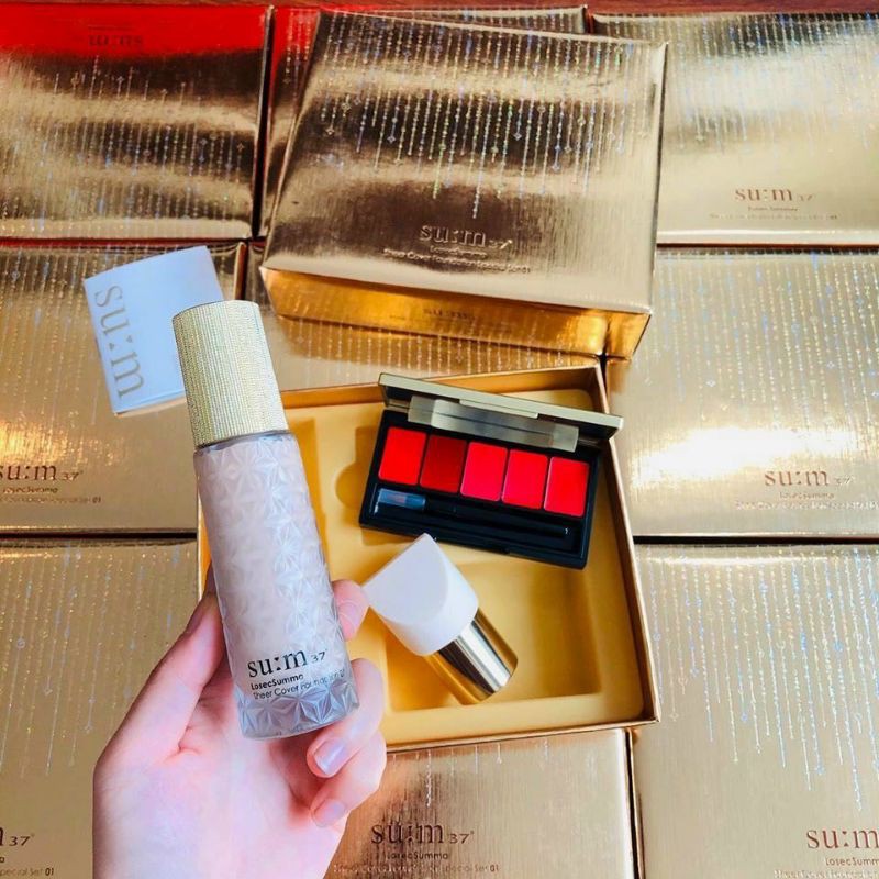 Sum Losec Summa Sheer Cover Foundation - Kem nền tái sinh trẻ hóa da chống nắng siêu mịn | BigBuy360 - bigbuy360.vn