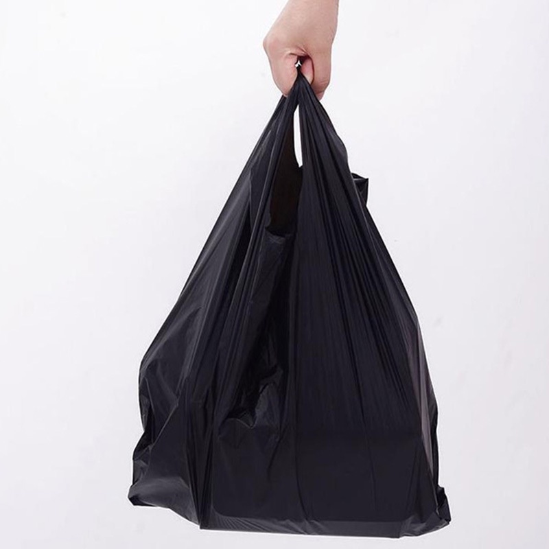 Túi Bóng Đen Đựng Rác Có Quai Tự Phân Hủy Sinh Học Nhiều Kích Cỡ Loại Lớn Nilon 5kg,10kg,15kg,20kg,25kg Dày Dặn