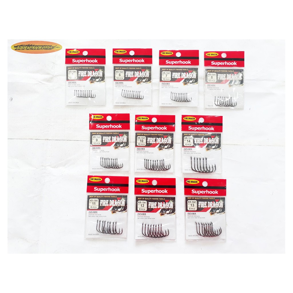 Lưỡi Câu Cá Iseama Fire Dragon Hàn Quốc