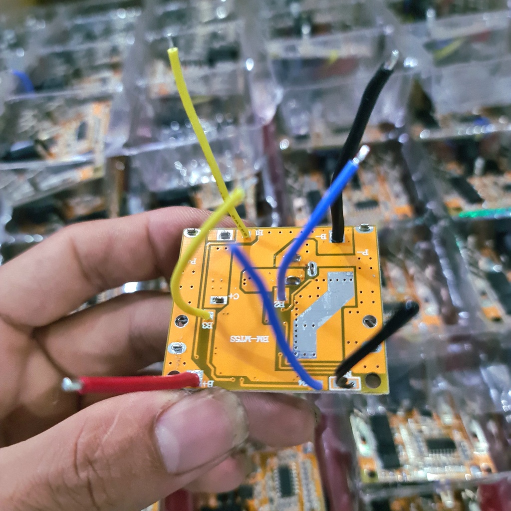 Mạch bảo vệ Pin 5s 21v 45A 65A - Bảo vệ sạc xả cho pin 10 Cell 18650, Bảo vệ quá tải, tự ngắt khi đầy và hết điện