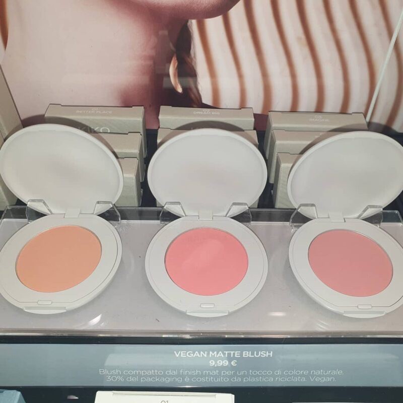 (Chuẩn Pháp) Phấn má hồng Kiko Konscious Vegan Matte Blush