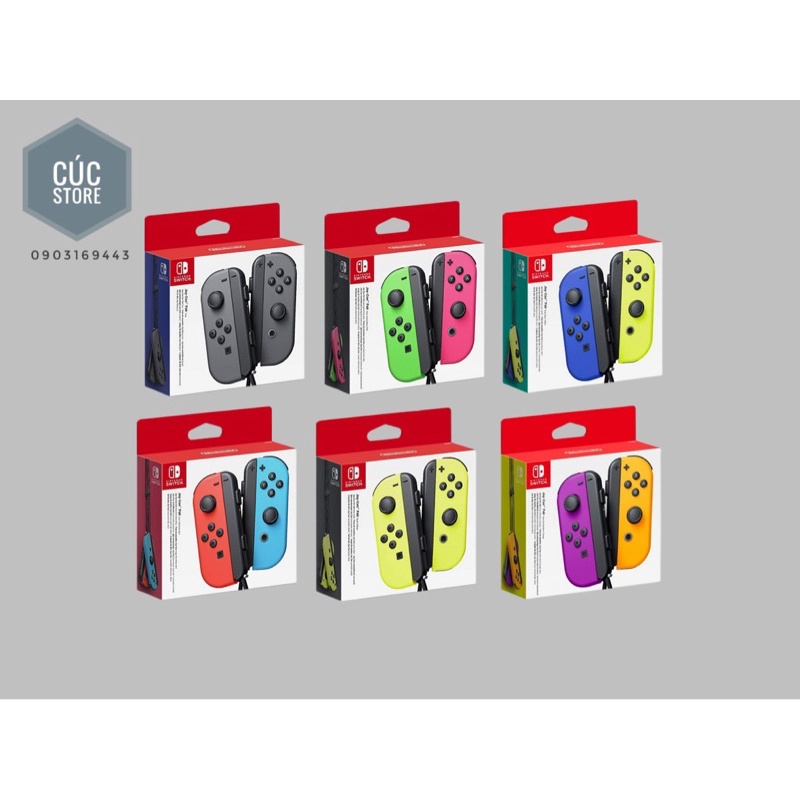 Bộ Tay cầm JoyCon Cho Máy Nintendo Switch