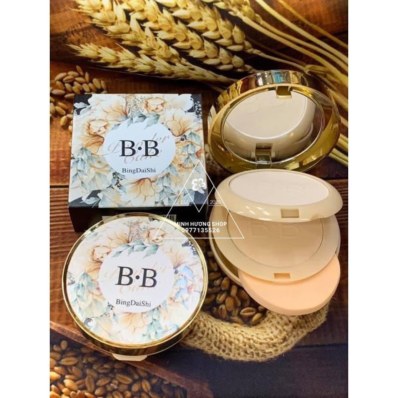 Phấn phủ khô BB 2 tầng phấn kiềm dầu nâng tông tự nhiên | BigBuy360 - bigbuy360.vn