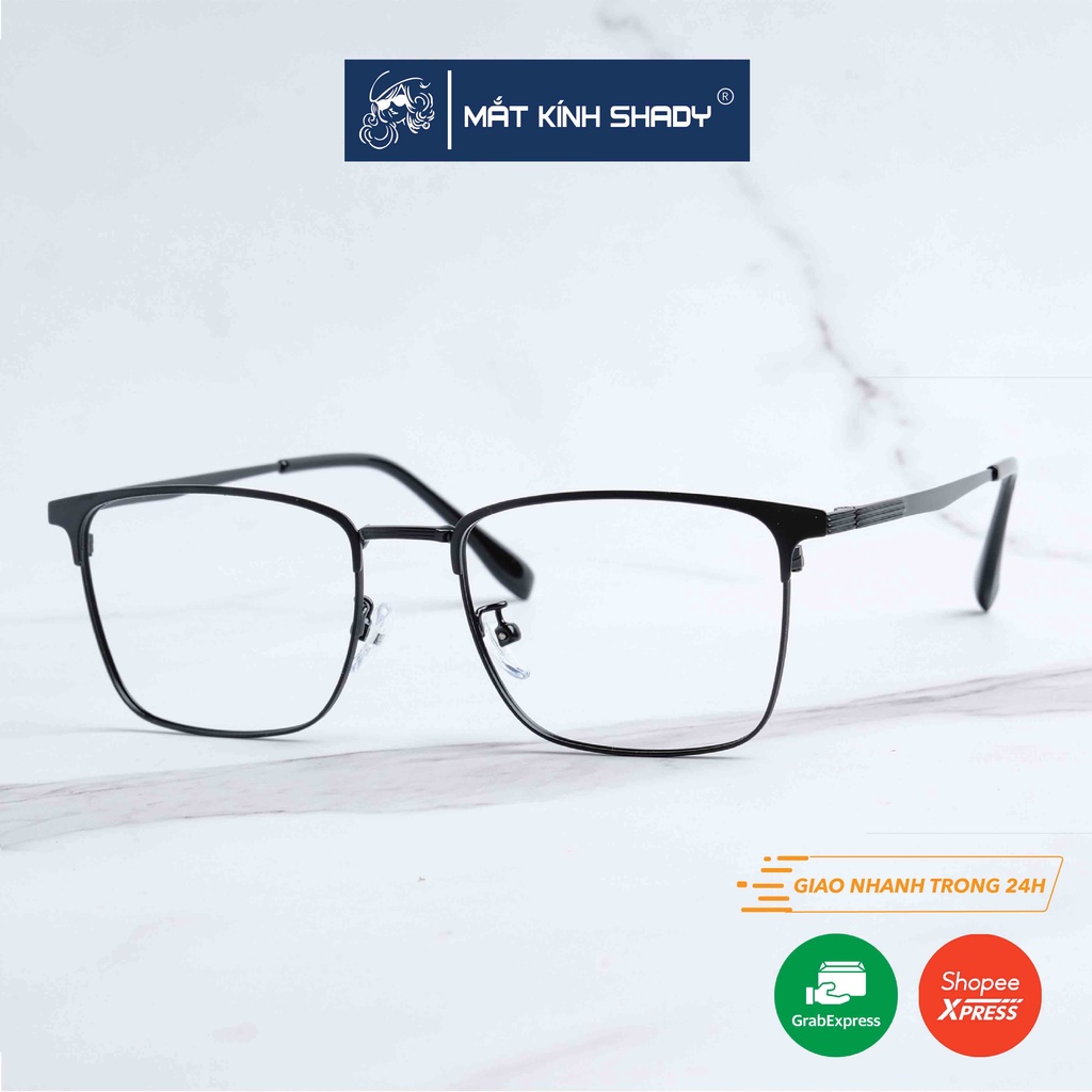 Gọng Kính Cận Hợp Kim Shady Unisex G2312 Nhiều Màu