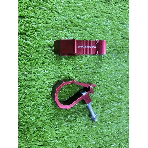 Móc nhôm gạt màu đôi