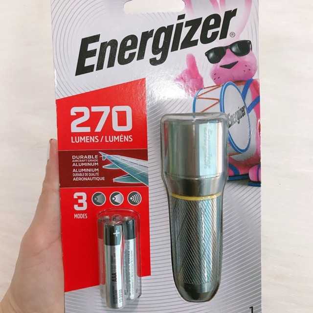 👉Đèn pin kim loại nhỏ gọn ENERGIZER VISION HD 270 - Mỹ