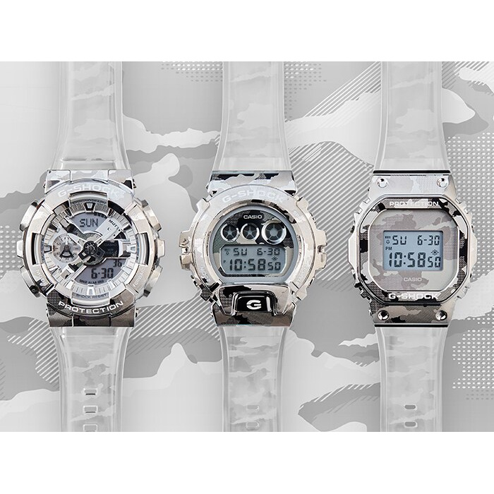Đồng hồ Nam Dây Nhựa Casio G-Shock GM-110SCM-1ADR chính hãng bảo hành 5 năm Pin trọn đời
