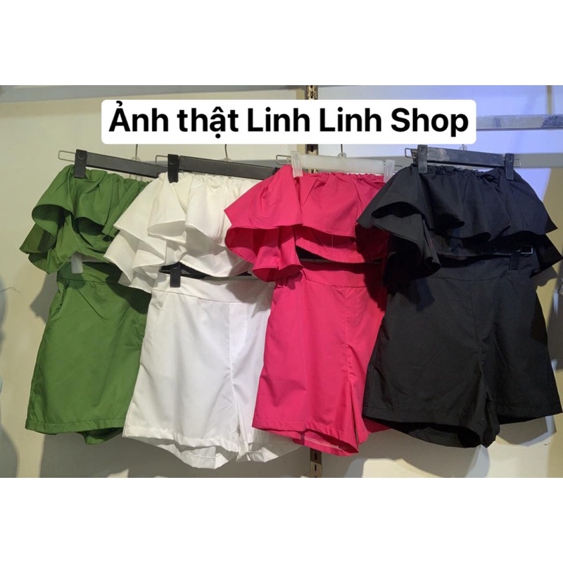 Set trễ vai kèm quần hàng xịn