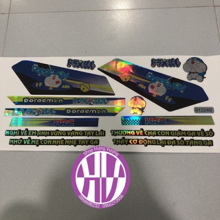 Tem Dream Doraemon 7 màu  - Tem Dream chế