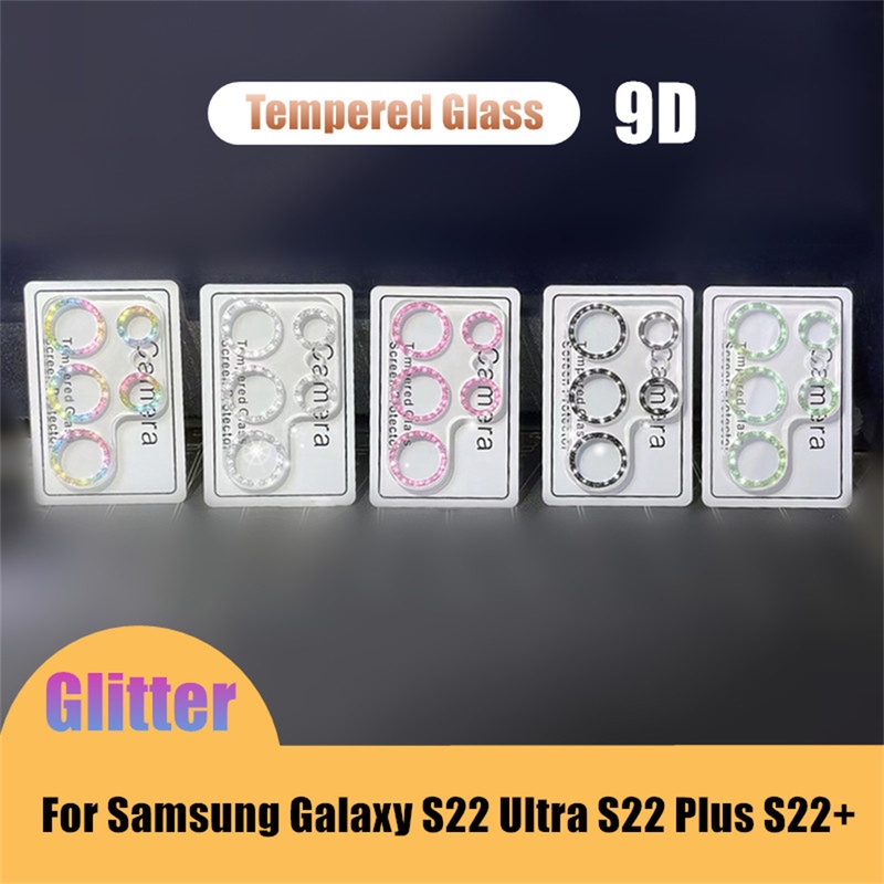 Ốp Bảo Vệ Ống Kính Máy Ảnh 3D Cho Samsung Galaxy S22 Ultra/ Camera