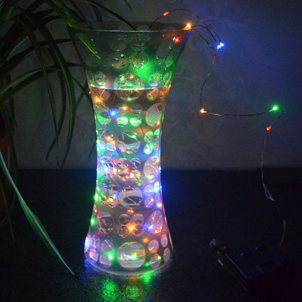 Dây Đèn LED 10 / 20 Bóng Chống Thấm Nước Trang Trí Mới