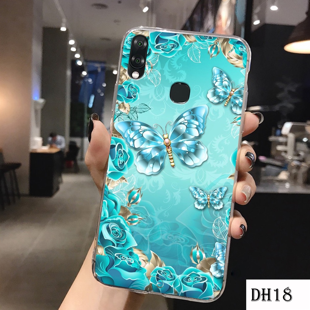 Ốp lưng dẻo Vsmart JOY 1 PLUS in hình hoa xinh xắn, hiện đại , thời trang ,phong cách