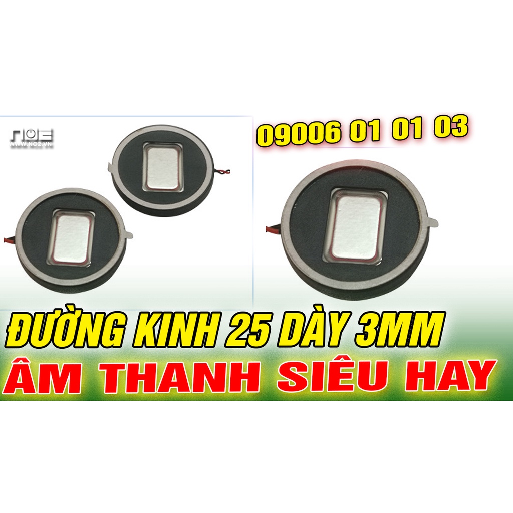 Loa độ laptop N6, Loa độ hình tròn đường kinh 28 dày 3mm , ÂM THANH SIÊU HAY 8 ôm 2w