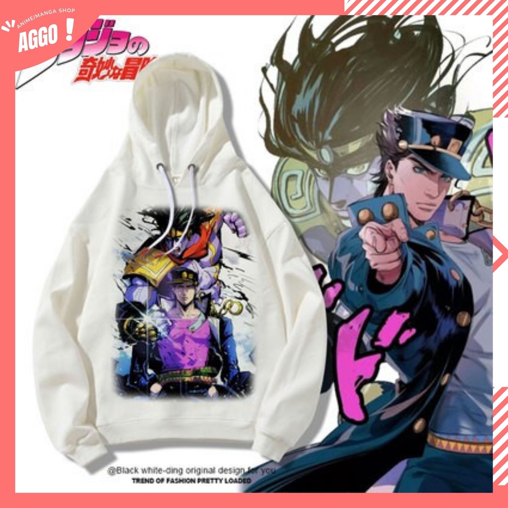 Áo Hoodie Nỉ Ấm Anime JOJO Bizarre Adventure
