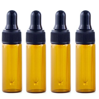 1 Cái 5ml Tinh Dầu Trong Suốt Lọ Nhỏ Giọt Thuốc Thử Giọt Mắt Pipet Hương Liệu Hổ Phách Chai Thủy Tinh