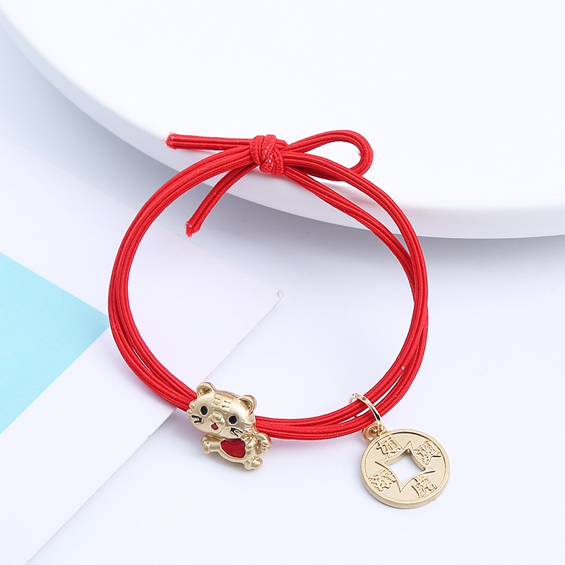 Dây Buộc Tóc Cao Su Co Giãn Đính Nơ Cỡ Nhỏ Thời Trang 2022