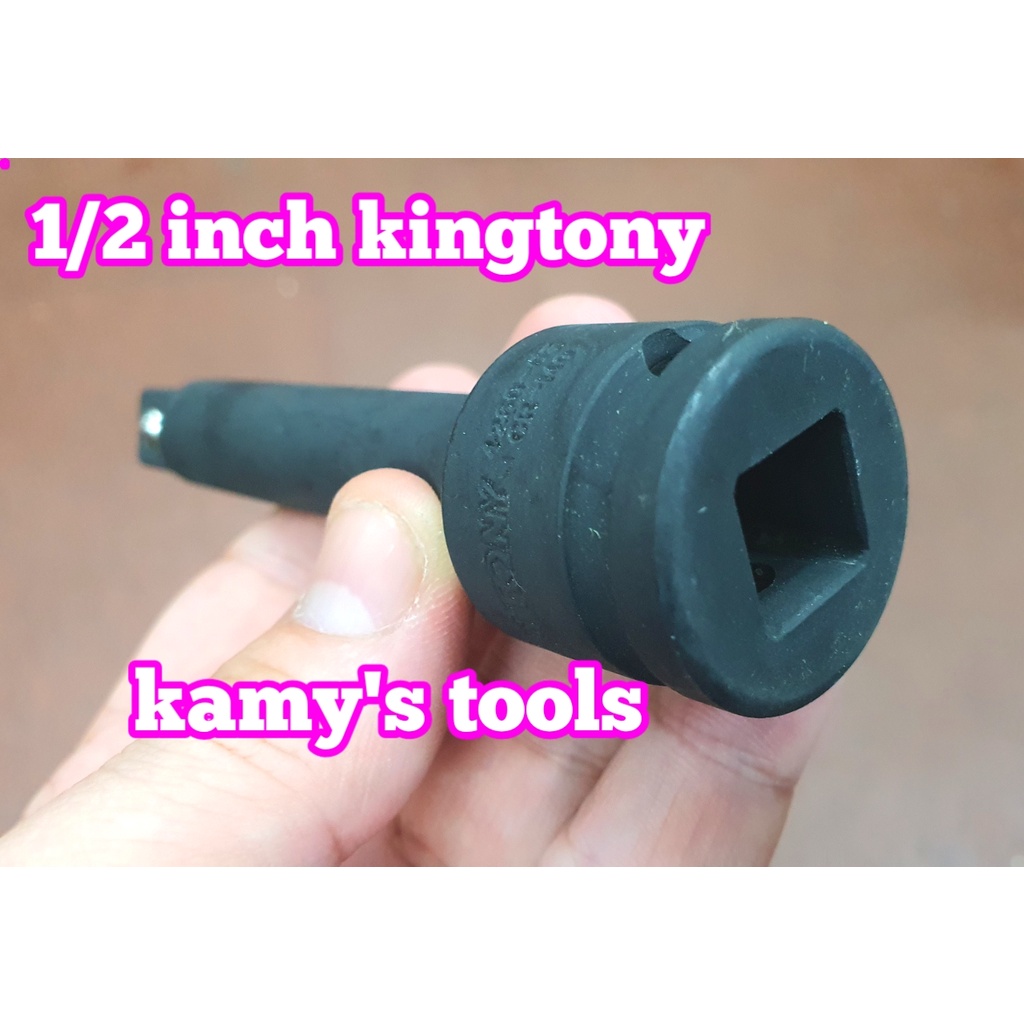 Đầu nối khúc nối đen cao cấp 1/2 inch Kingtony dài 3 inch 4 inch 5 inch 4260-03 4260-04 4260-05, cần nối