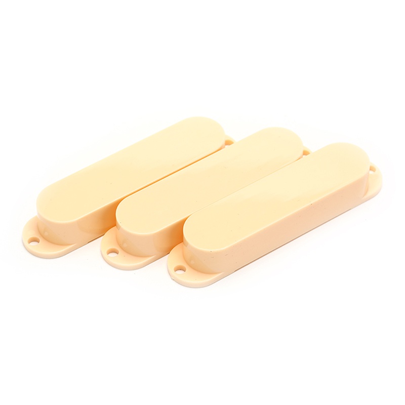 PR4VN 3pcs Closed Plastic Single Coil Guitar Pickup Covers For Electric Guitar TOM