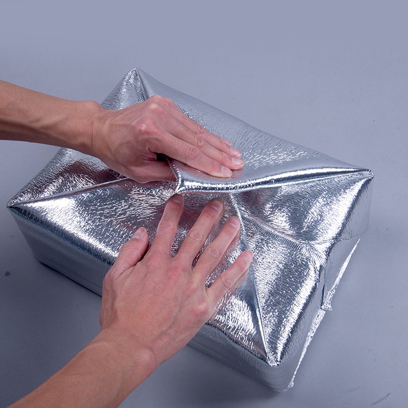 Túi lá nhôm giữ nhiệt đựng trà cà phê/trà sữa dùng một lần