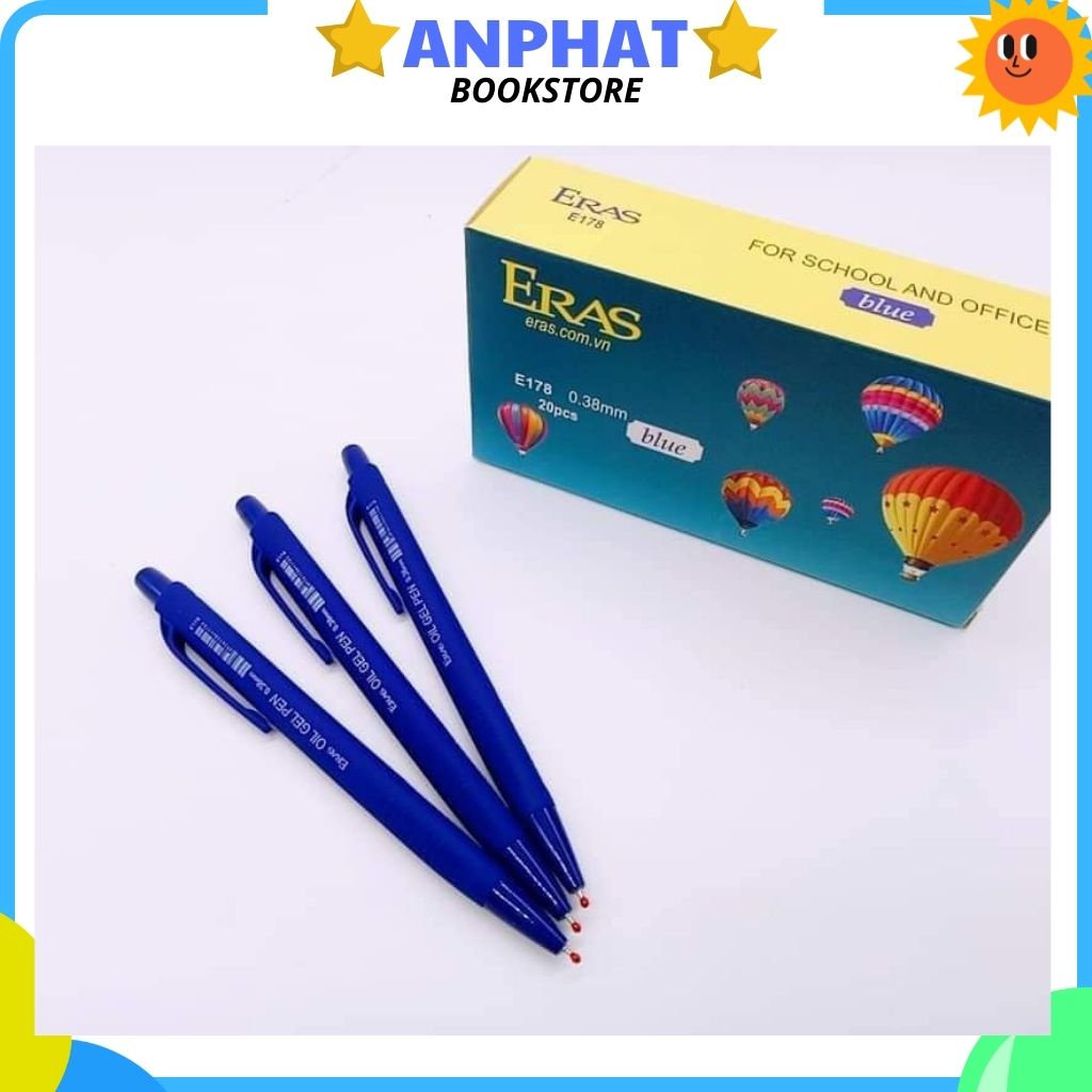 Bút Bi Tam Giác 0.5mm Eras E178