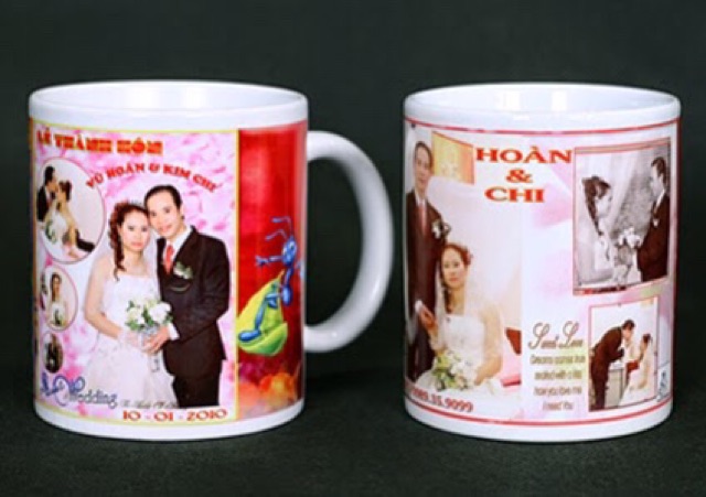 Chuyên in cốc theo yêu cầu. Cốc quay tim các màu xanh, vàng, hồng,  cốc đổi màu chỉ từ 65k- 95k Chuyên in cốc theo yêu c | BigBuy360 - bigbuy360.vn
