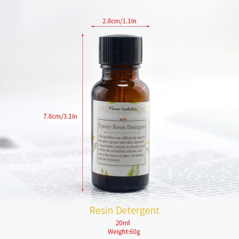 Dung dịch Epoxy 20ml tẩy rửa nhựa hiệu quả