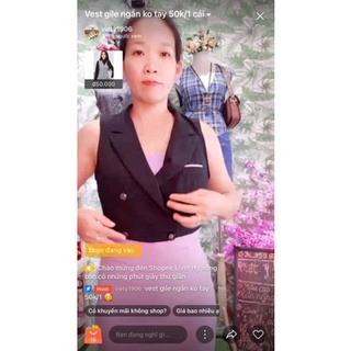 bộ 4 áo vest dáng ngắn