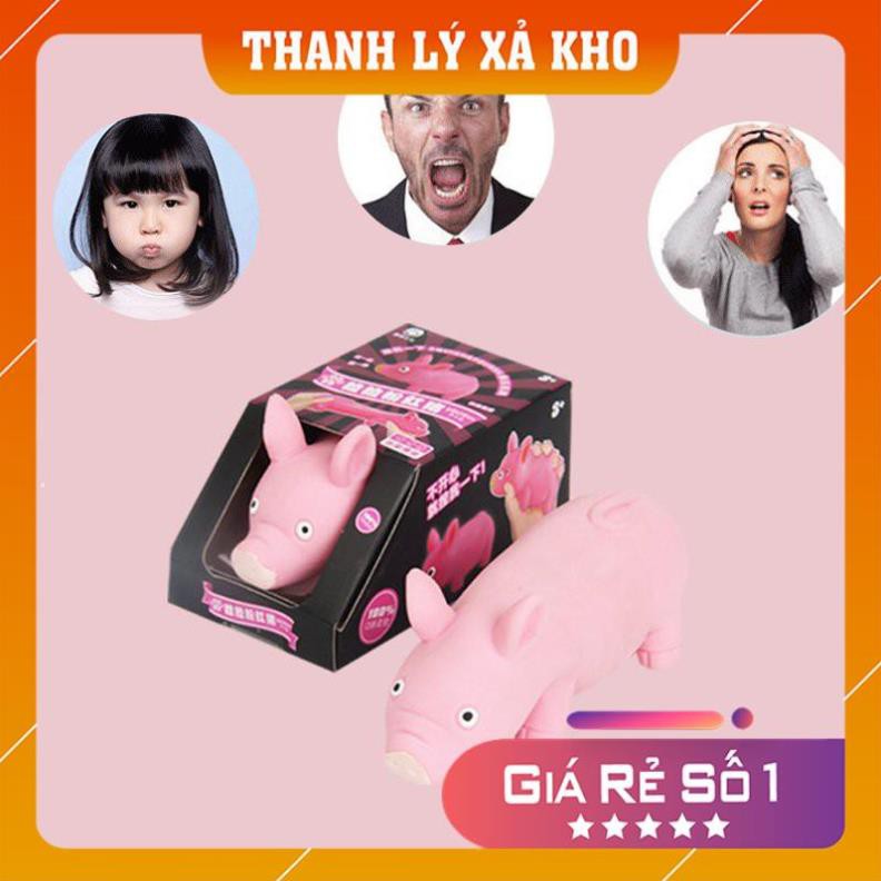 Heo đồ chơi bóp dẻo, Đồ Chơi Squishy hình con heo đáng yêu giúp giảm căng thẳng, lợn xả stress