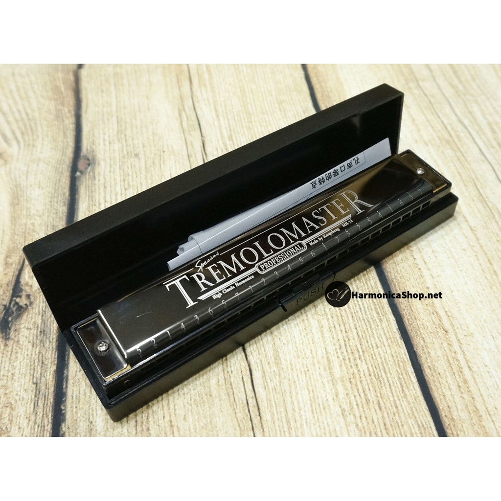 🎵Kèn Harmonica 24 Lỗ 🎶 TREMOLO MASTER MH-24