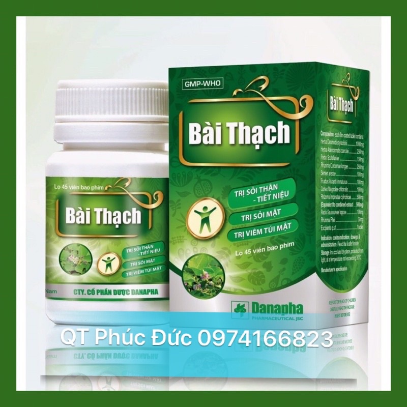 ✅✅Viên uống Bài Thạch ngăn sỏi thận tiết niệu,sỏi mật,viêm túi mật