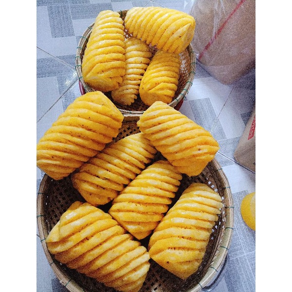 1kg bánh dứa vỏ mềm thơm bơ ăn là thích