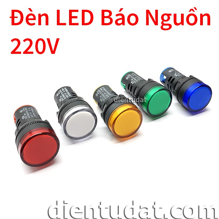 Đèn LED Báo Nguồn 220V AD16-22DS