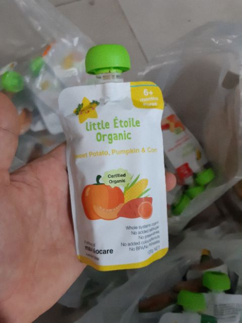 Hoa quả nghiền váng sữa Little Etoile Organic Date T7/2020