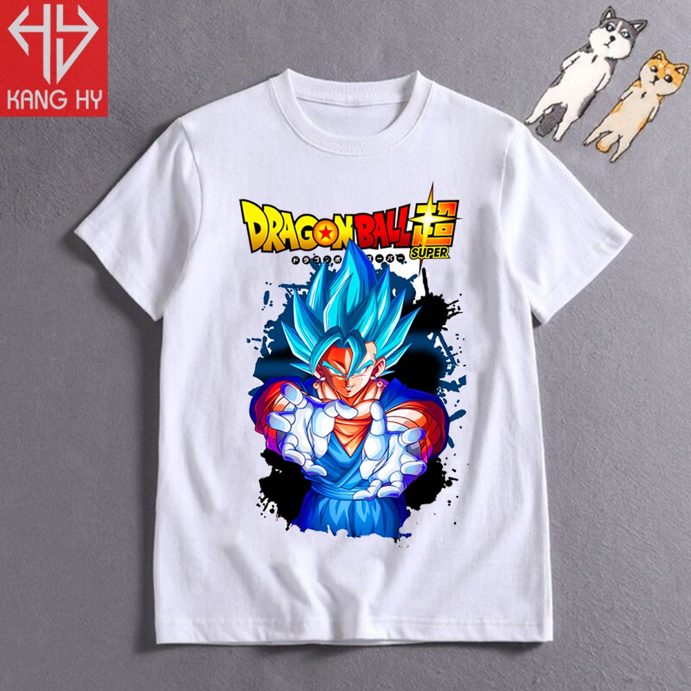 Áo thun thời trang Dragon Ball in hình Songoku F109