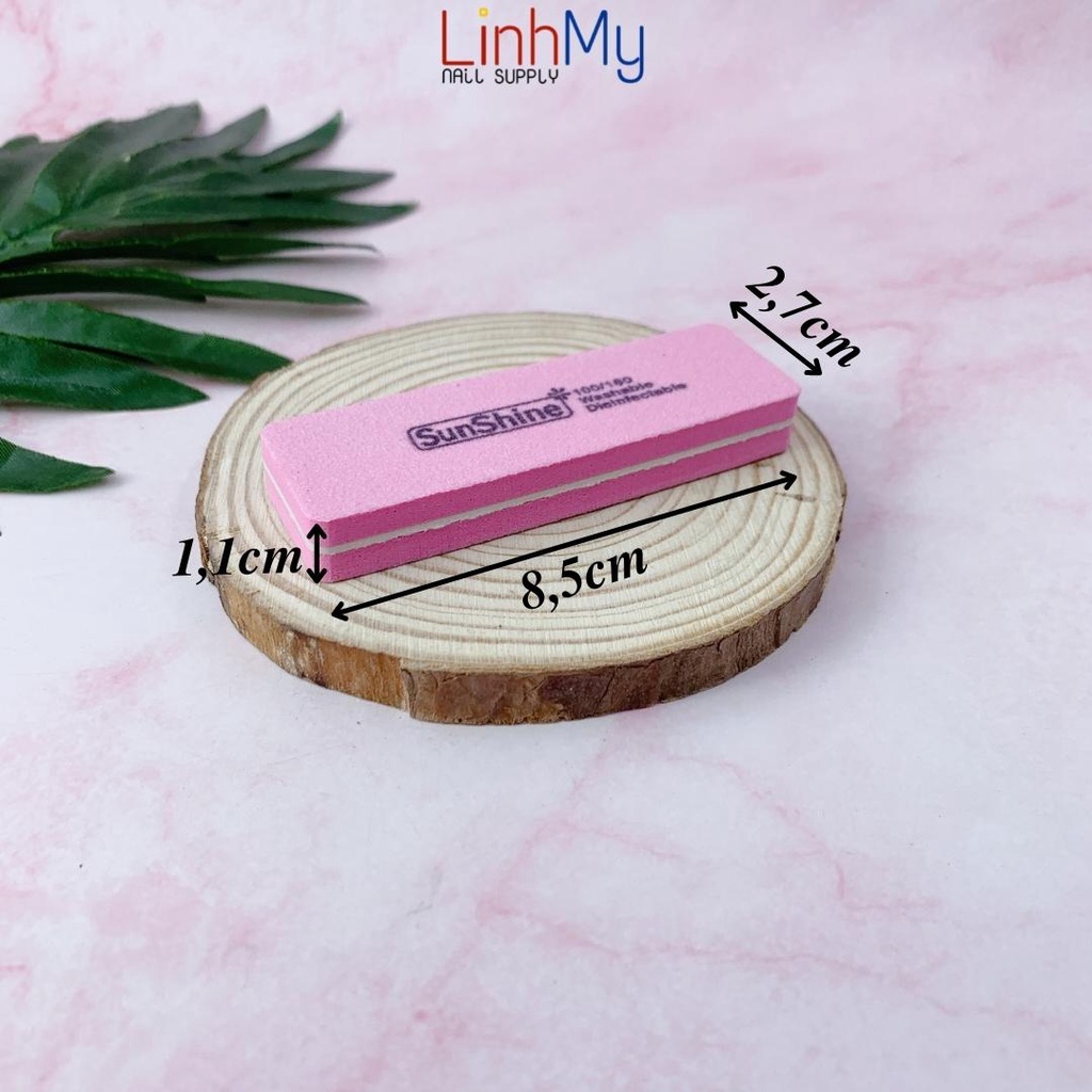 Phao Mài Móng Đánh Bóng Móng Sunshine Loại Nhỏ Nhiều Màu