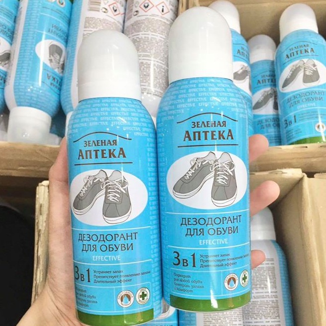 Xịt Khử Mùi Hôi Giày ANTEKA Hiệu Quả 24H 150ml NGA
