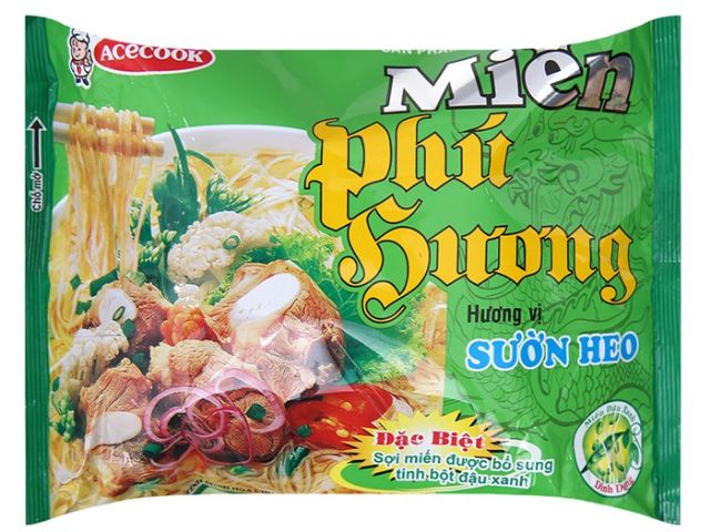 Thùng miến vị sườn heo thương hiệu Phú Hương