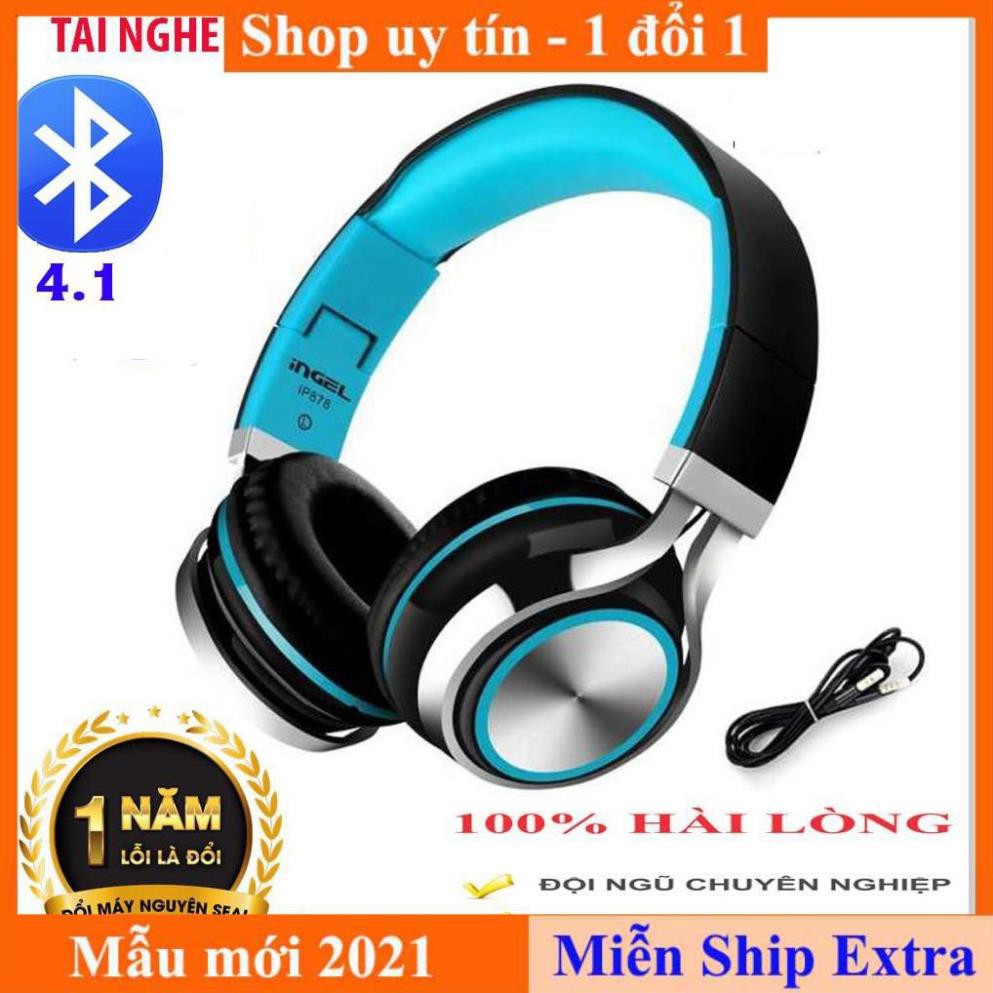 [ Xả kho tết] Tai nghe Bluetooth Sports Superbass - Headphone Có Mic chính hãng bảo hành 12 tháng 1 đổi 1