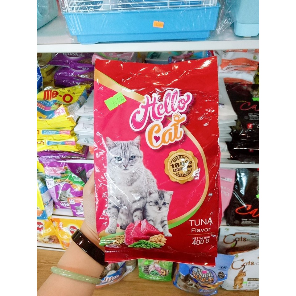 Thức ăn hạt Hello cat cho mọi loại mèo