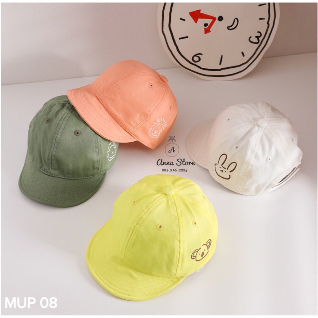 MUP 08 : Mũ lưỡi trai cho bé vòng đầu 46-48cm