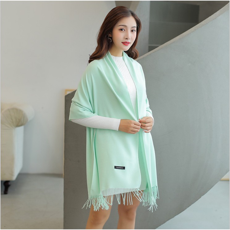 Khăn Quàng Cổ CASHMERE cao cấp size lớn