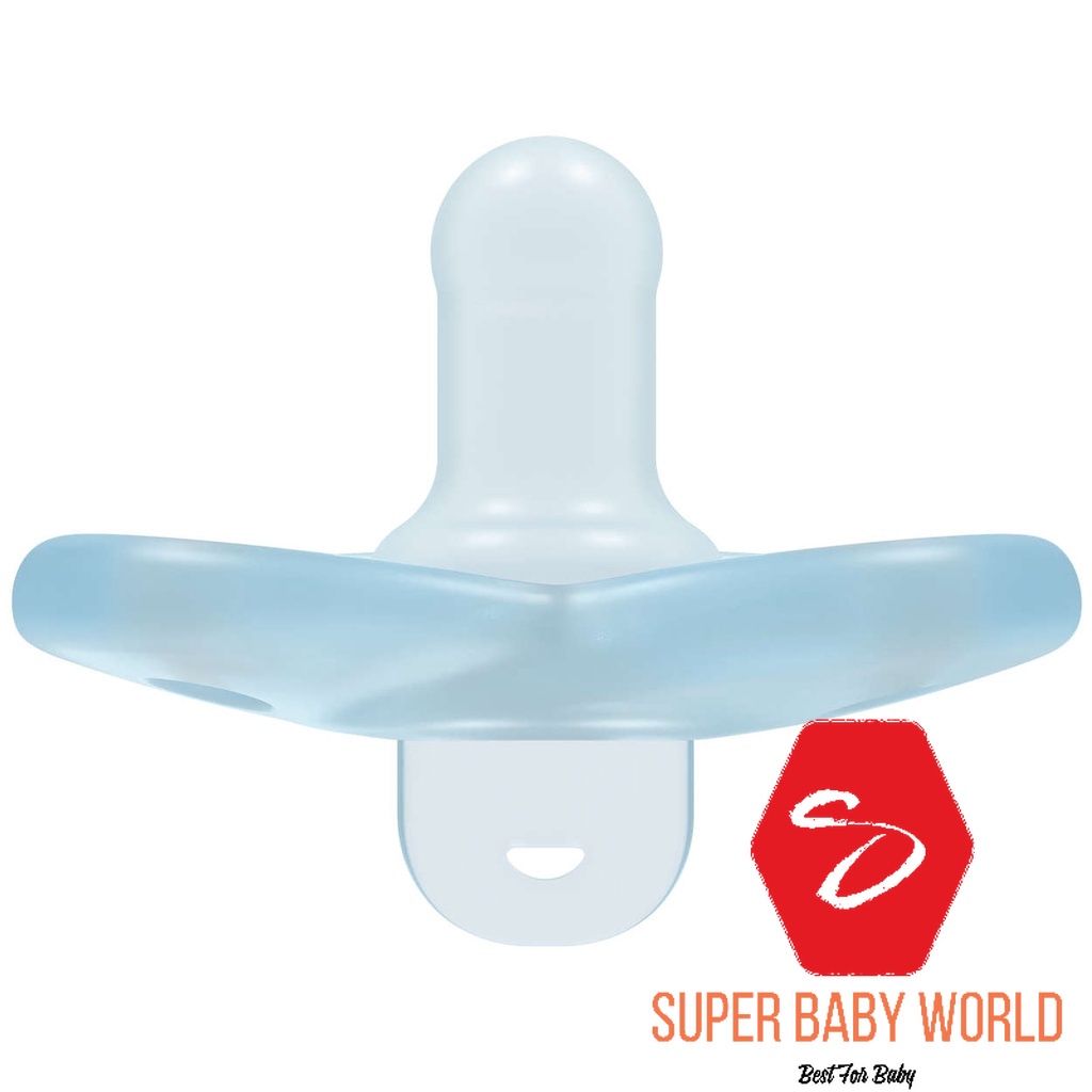 Bộ 2 ti ngậm silicone Soothie Philips Avent cho trẻ từ 0-6 tháng