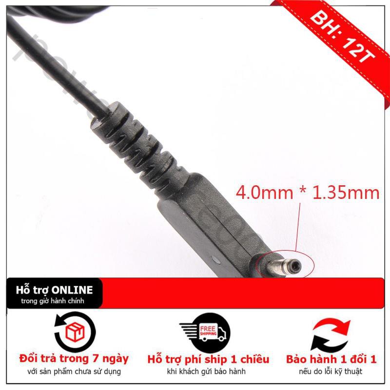 Sạc Dành Cho Laptop Asus 19v-2.37A Chân Nhỏ Vuông Zin - Hàng Nhập Khẩu