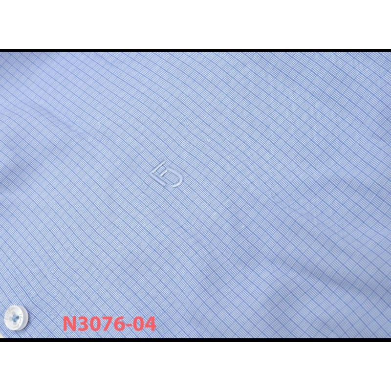 Áo sơ mi nữ thái hòa sọc caro vải sợi tre thoáng mát