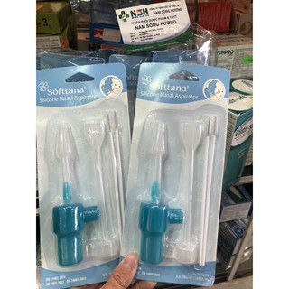 Dụng cụ hút mũi đầu mềm silicone softana an toàn cho bé của tanaphar