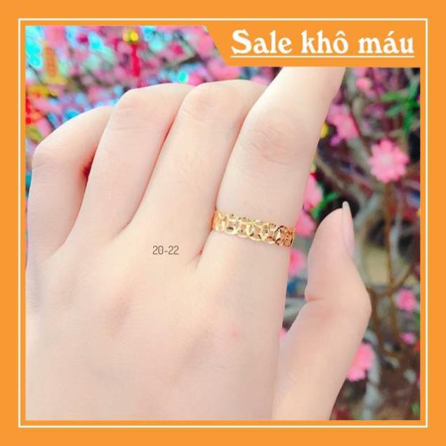 Gía xưởng 💥💥SALE NHẪN NỮ KIM TIỀN 10k