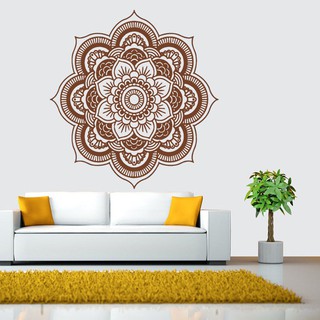 Decal dán tường họa tiết Mandala Ấn Độ