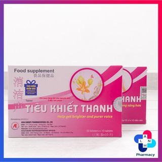 Viên nén TIÊU KHIẾT THANH - Giữ gìn sự trong sáng của giọng nói.