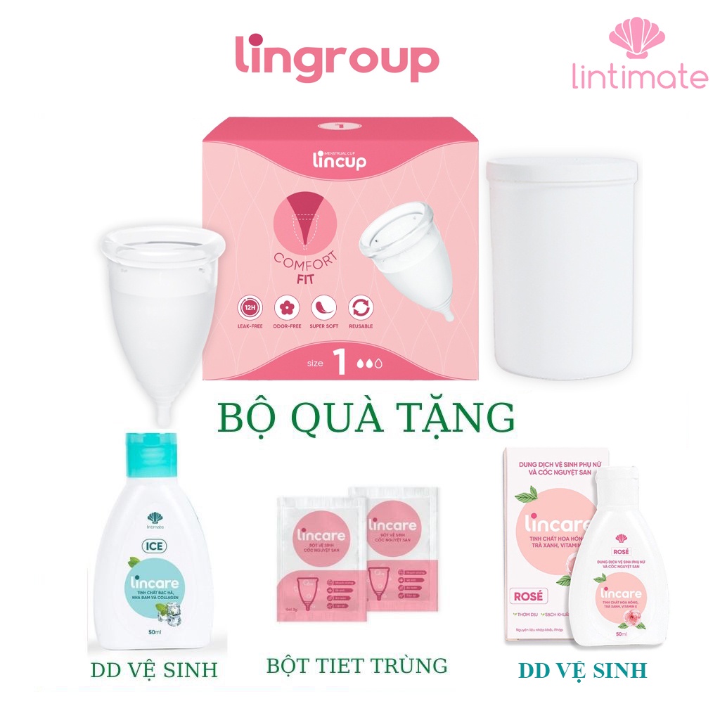 [Chính hãng] Cốc nguyệt san LINCUP Nhập khẩu từ Mỹ